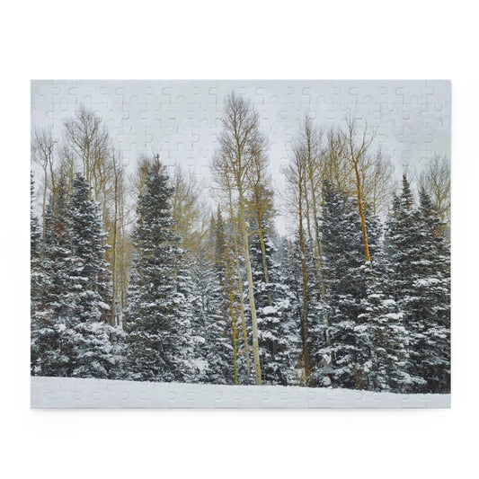 Puzzle - Forest Winterscape  (3 sizes)