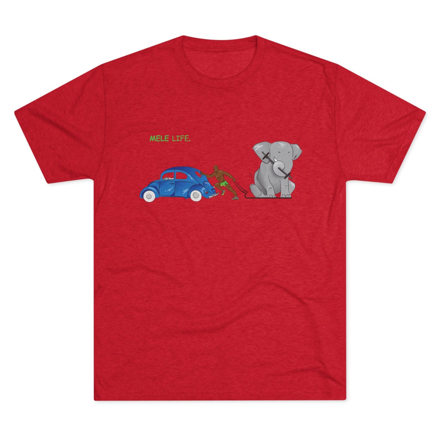 Triblend Tee (unisex) - Strong Black Man