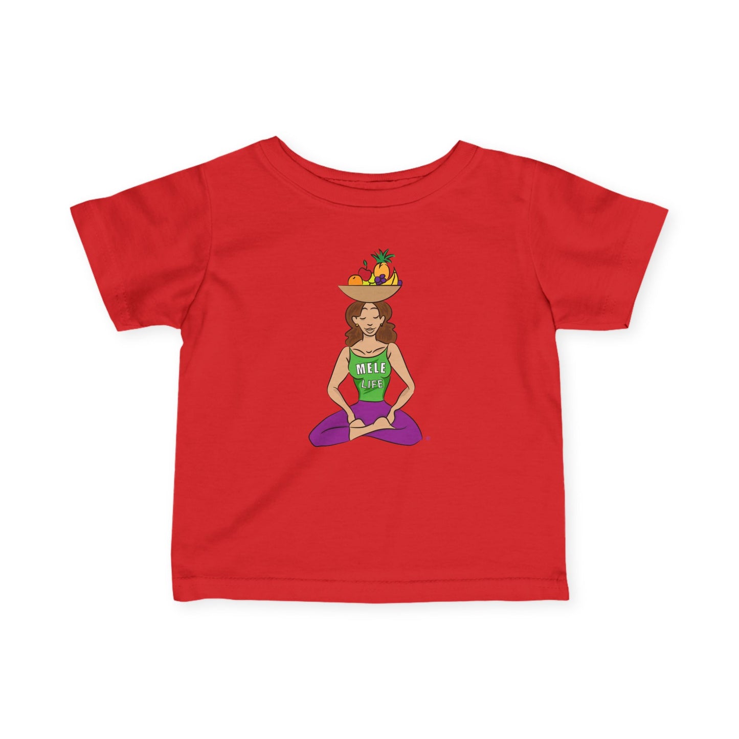 Infant Tee - Yoga Lady 1