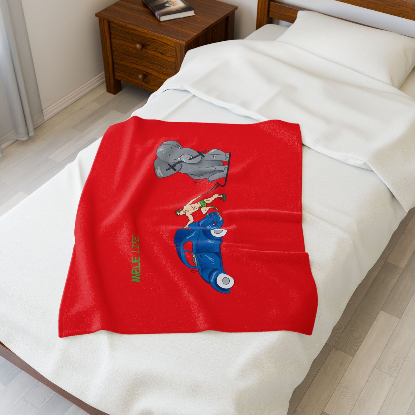 Blanket  - Strong White Man  (red)