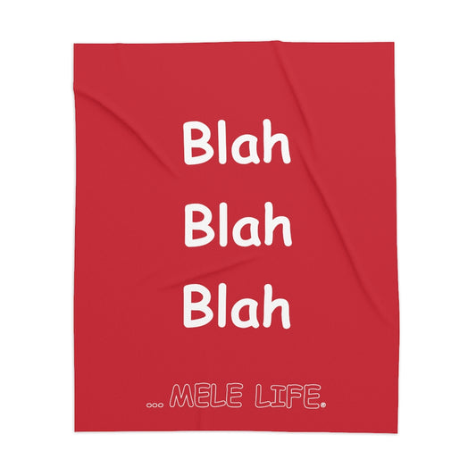 Blanket - Blah Blah Blah   (red)