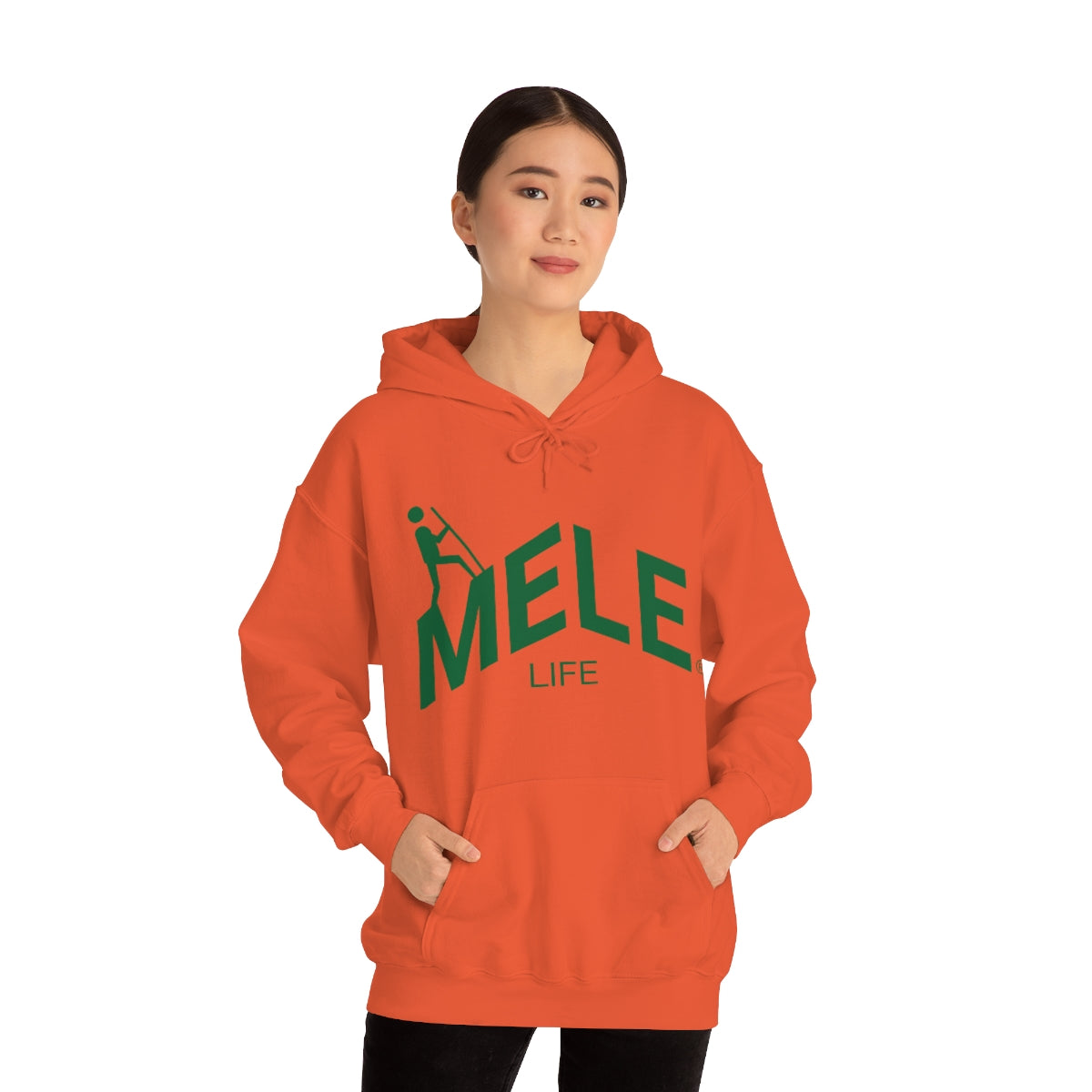 Unisex Heavy Blend™ Hooded Sweatshirt - MELE LIFE (green)