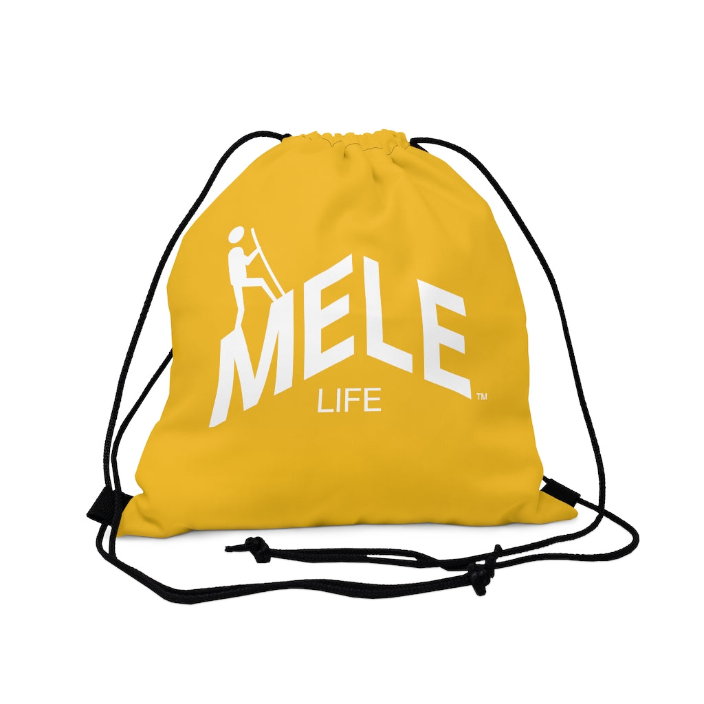 Drawstring Bag - MELE LIFE   (yellow)