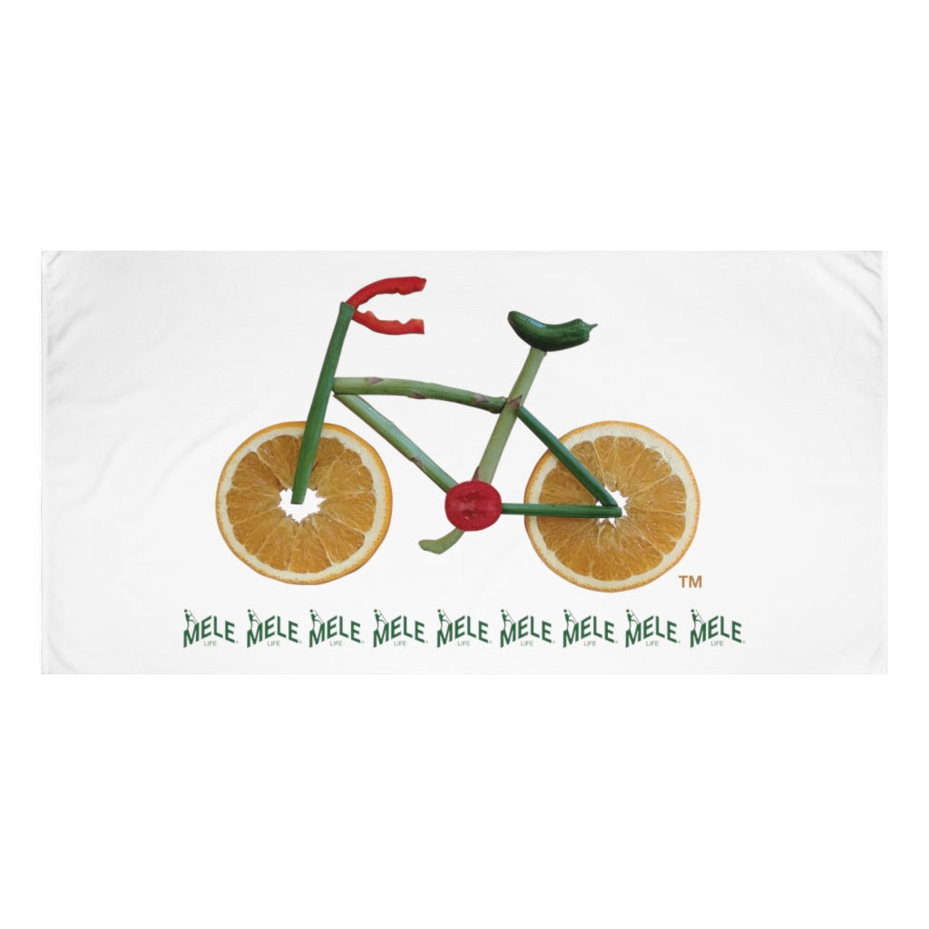 Pool and Spa Towel - Veggie Bike
