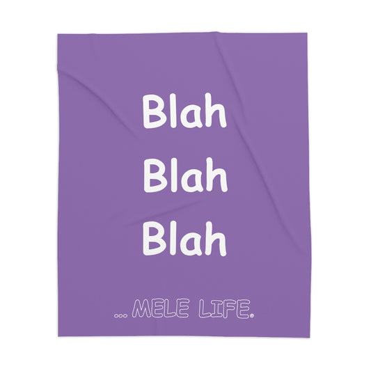 Blanket - Blah Blah Blah   (purple)