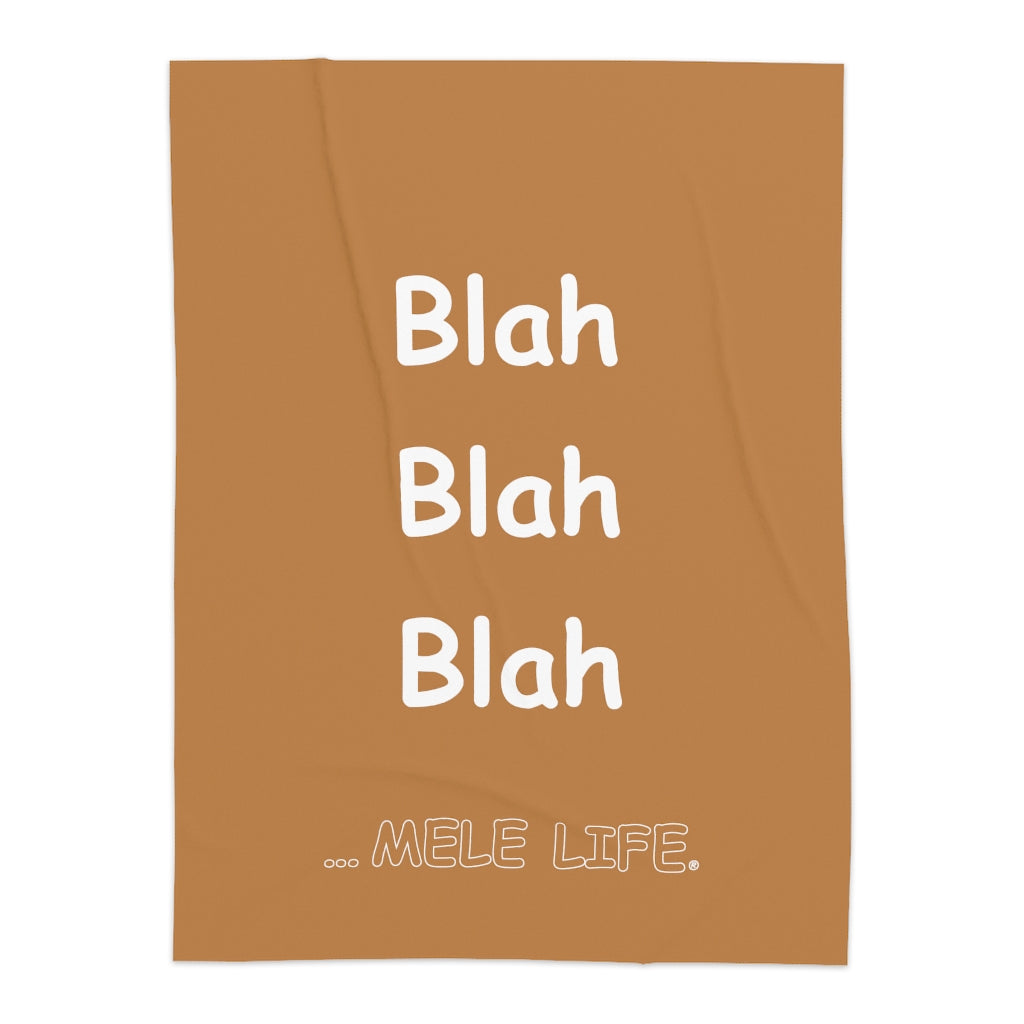Blanket - Blah Blah Blah   (brown)