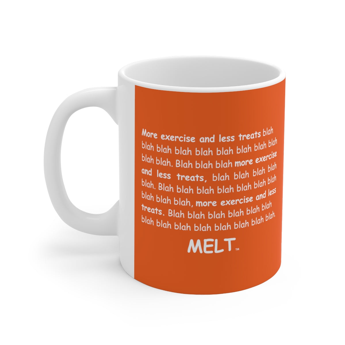 Coffee Mug - MELT    (orange)