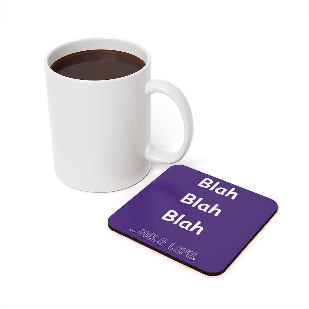 Coaster - Blah Blah Blah  (purple)