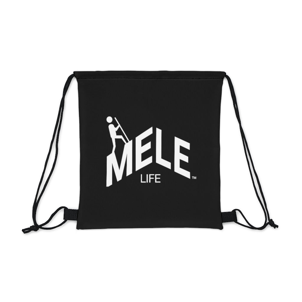 Drawstring Bag - MELE LIFE   (black)