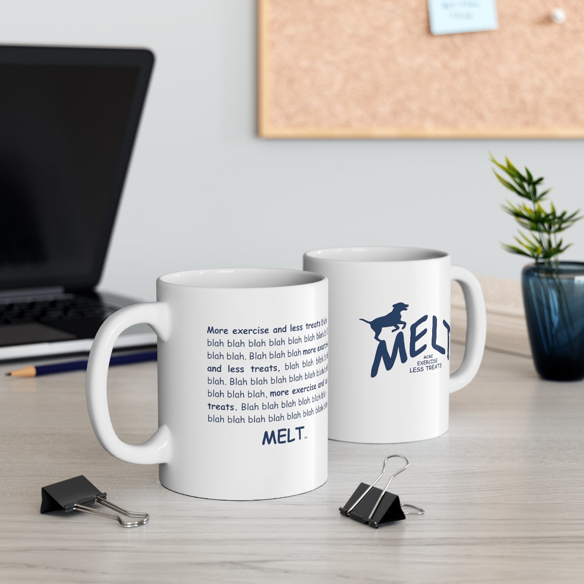 Coffee Mug - MELT    (white)