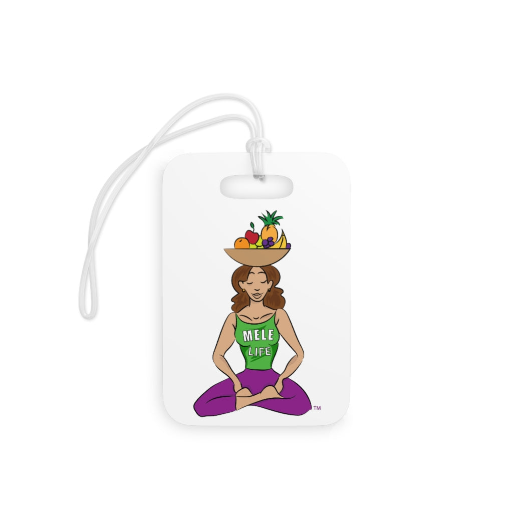 Luggage Tag - Yoga Lady 1