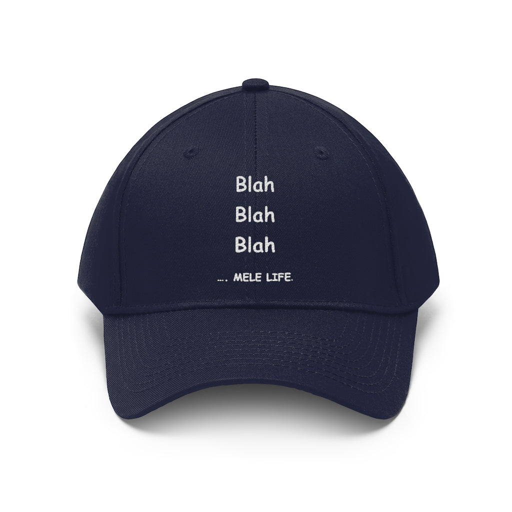 Baseball Cap - blah blah blah