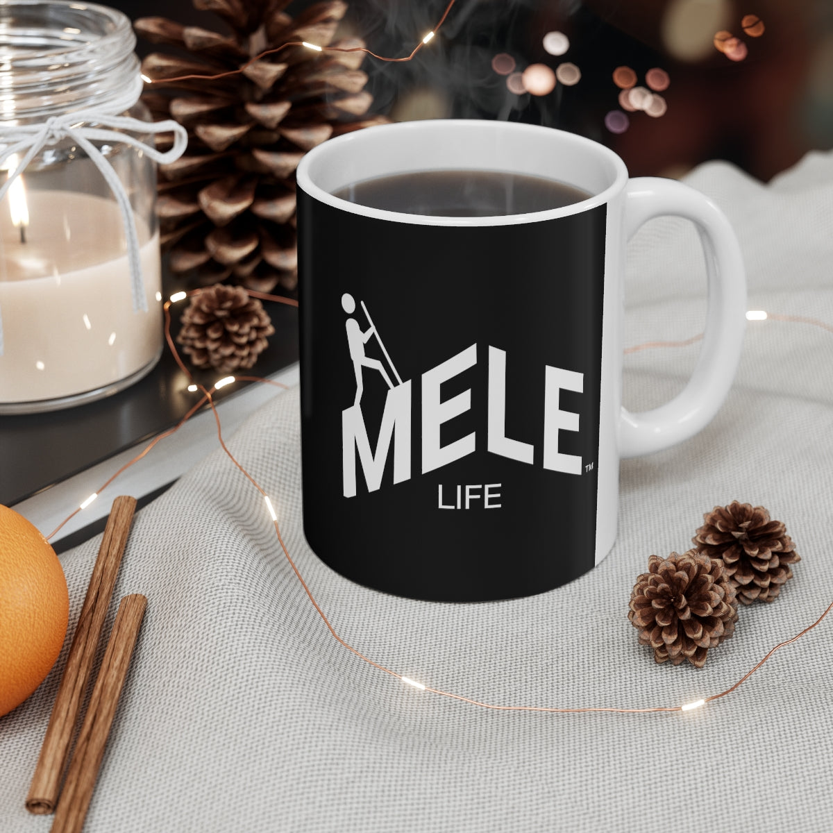 Coffee Mug - MELE LIFE   (black)