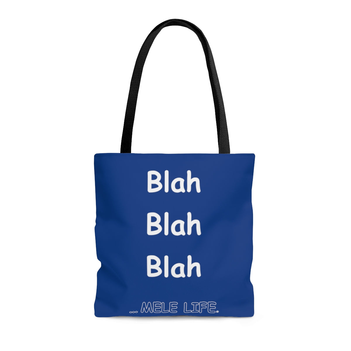 Tote Bag - Blah Blah Blah (blue)