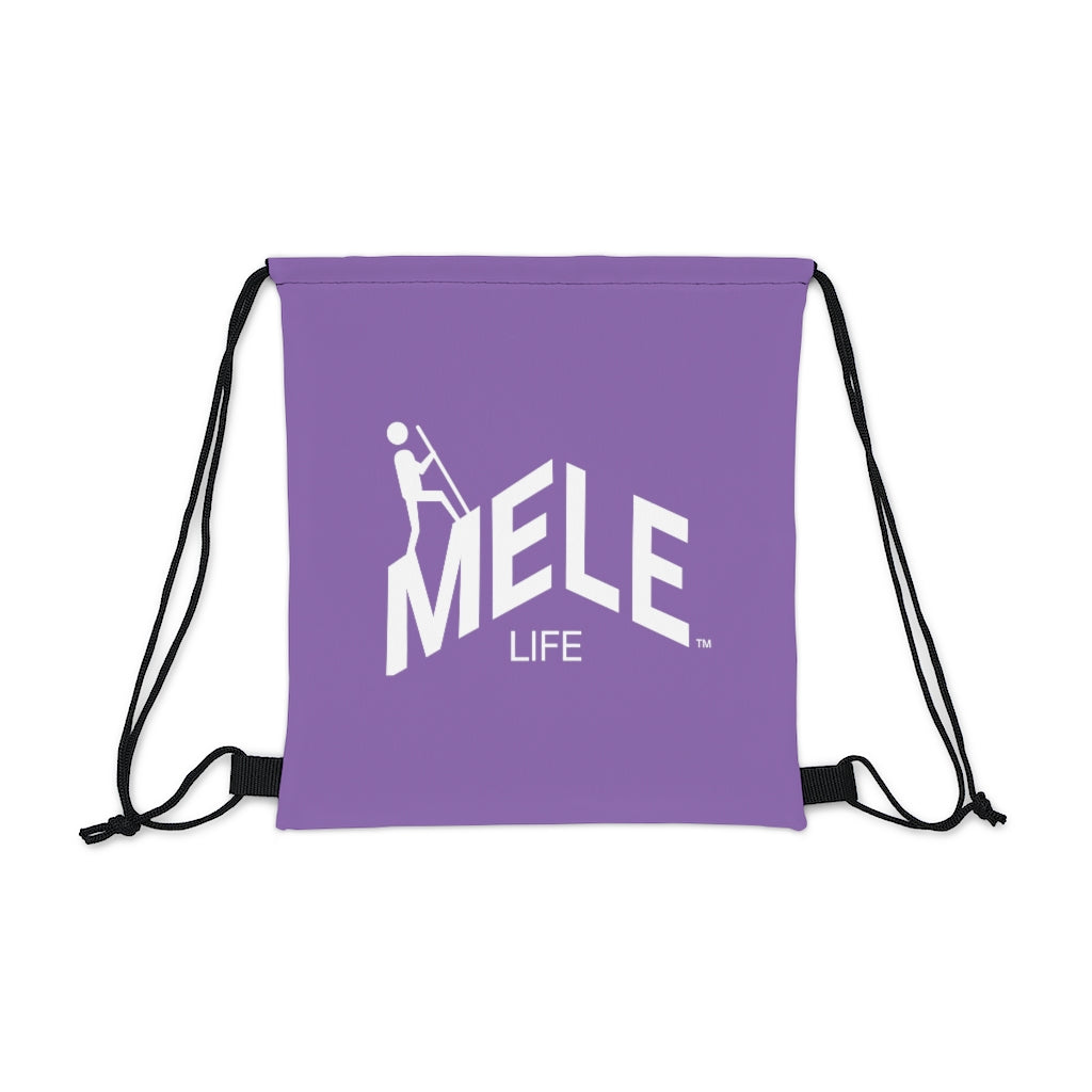Drawstring Bag - MELE LIFE   (purple)