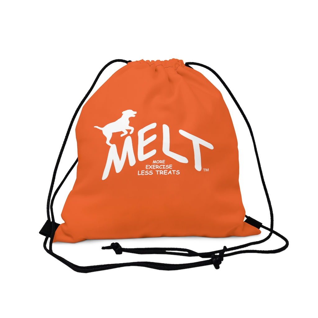 Drawstring Bag - MELT for Dogs   (orange)
