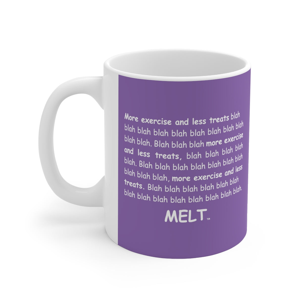 Coffee Mug - MELT   (purple)