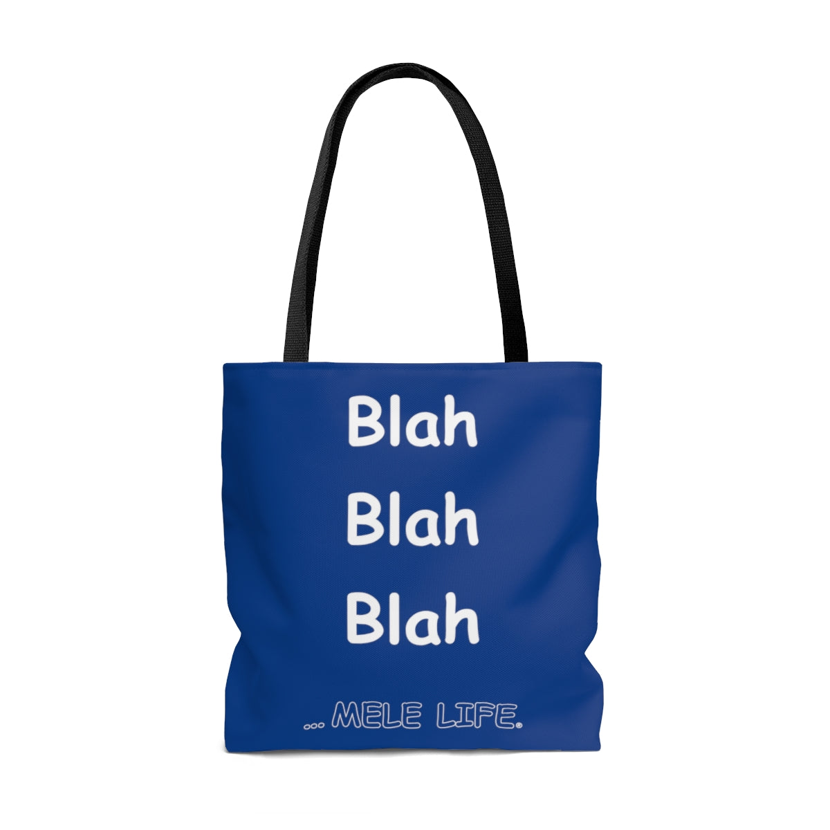 Tote Bag - Blah Blah Blah (blue)
