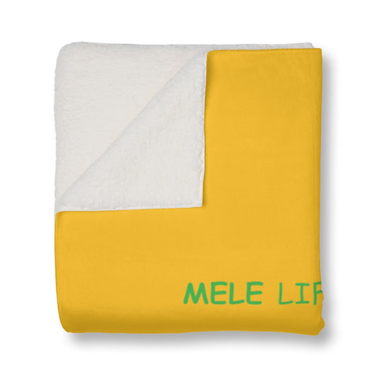 Blanket - Yoga Lady2   (yellow)