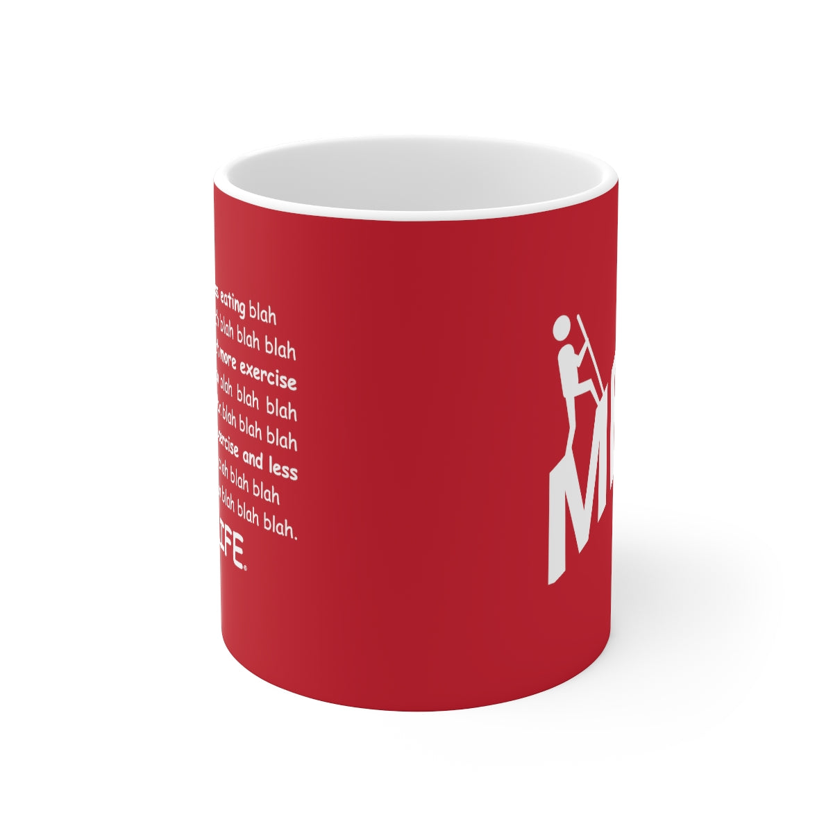 Coffee Mug - MELE LIFE   (red)