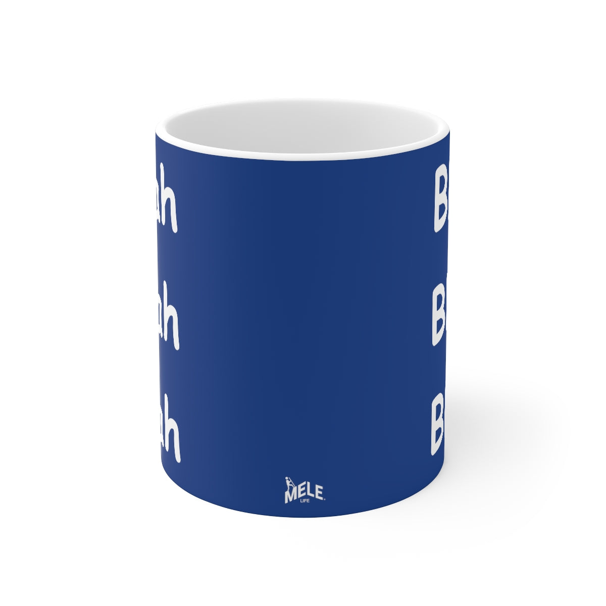 Coffee Mug - Blah Blah Blah   (dark blue)