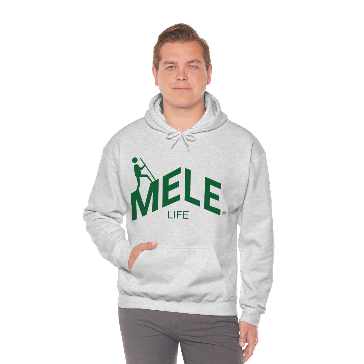 Unisex Heavy Blend™ Hooded Sweatshirt - MELE LIFE (green)