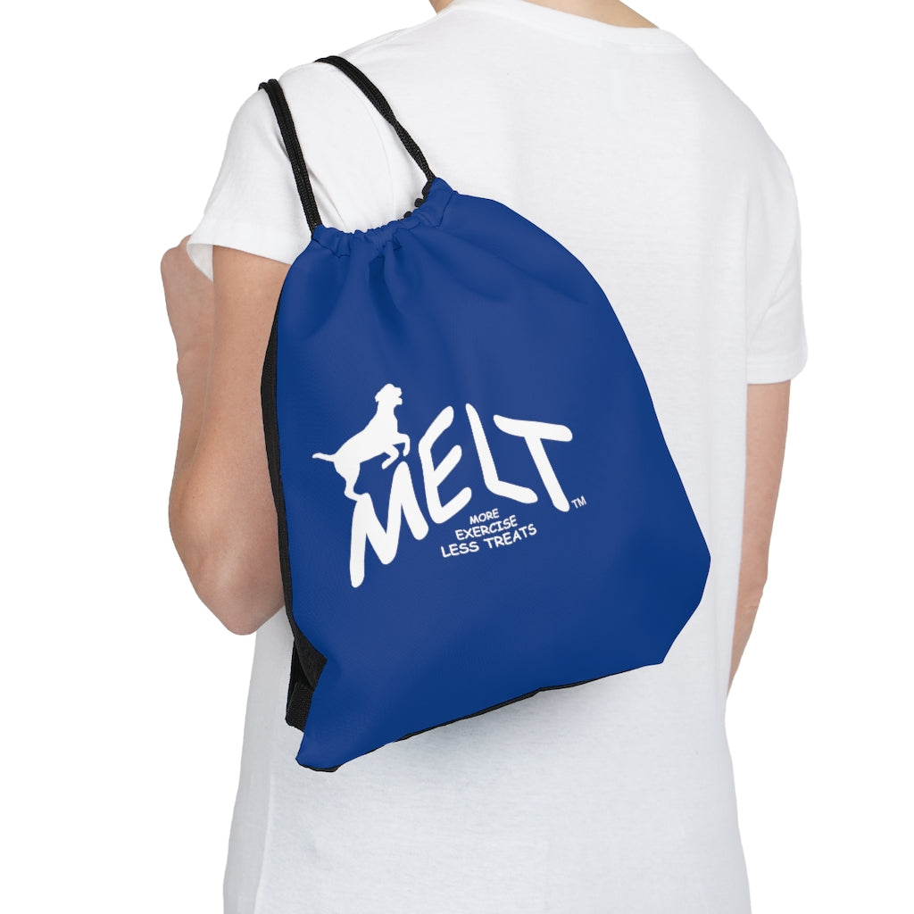 Drawstring Bag - MELT for Dogs   (dark blue)