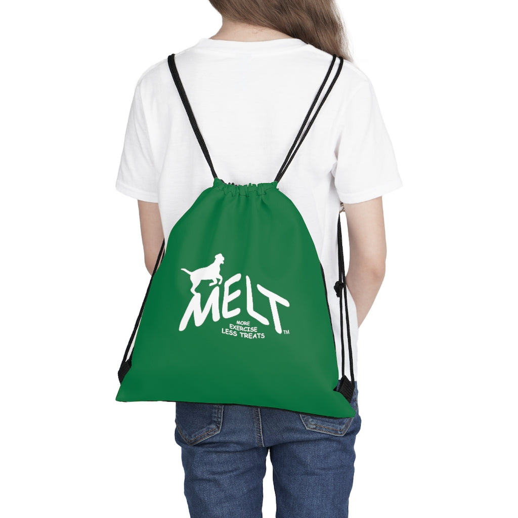 Drawstring Bag - MELT for Dogs   (green)