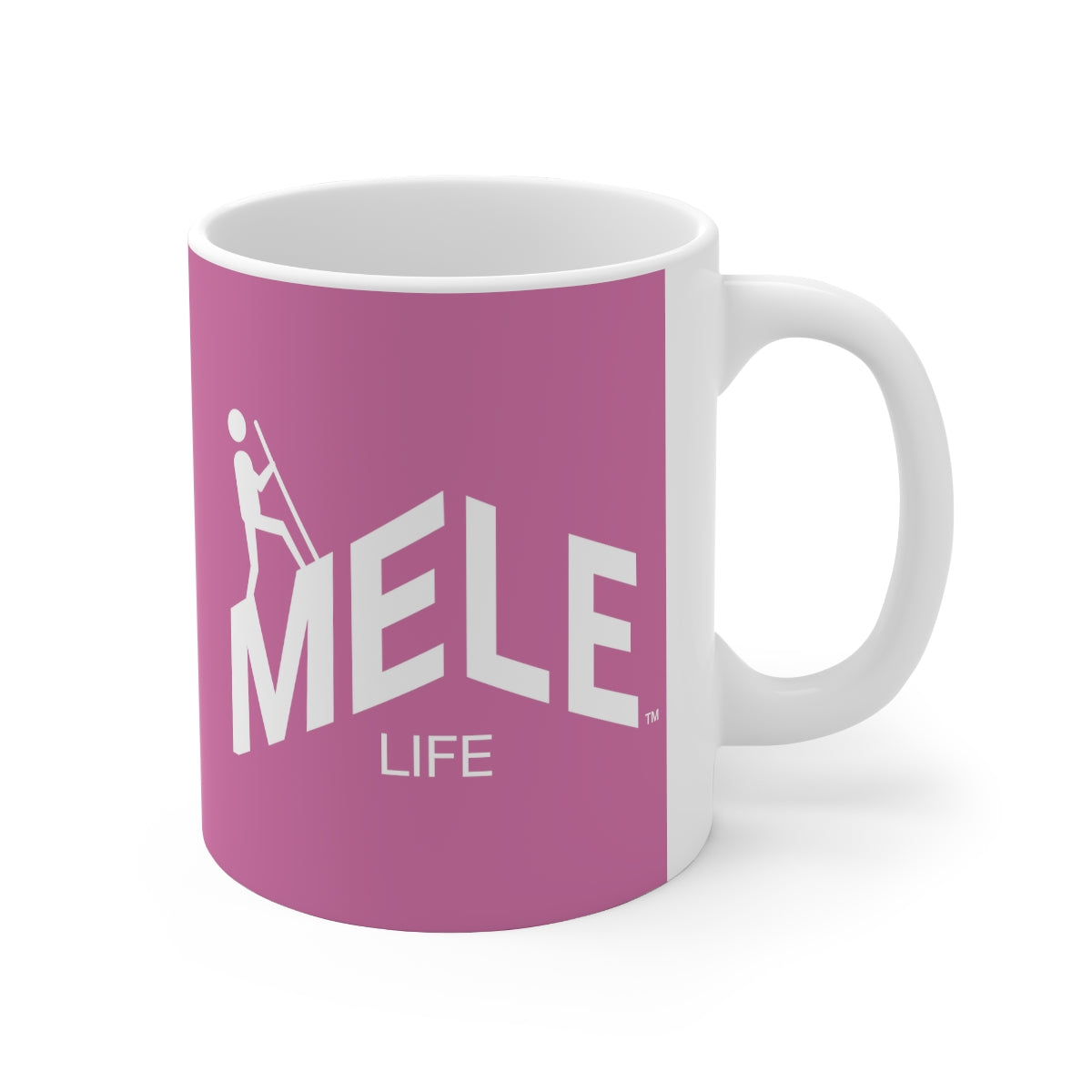 Coffee Mug - MELE LIFE   (pink)