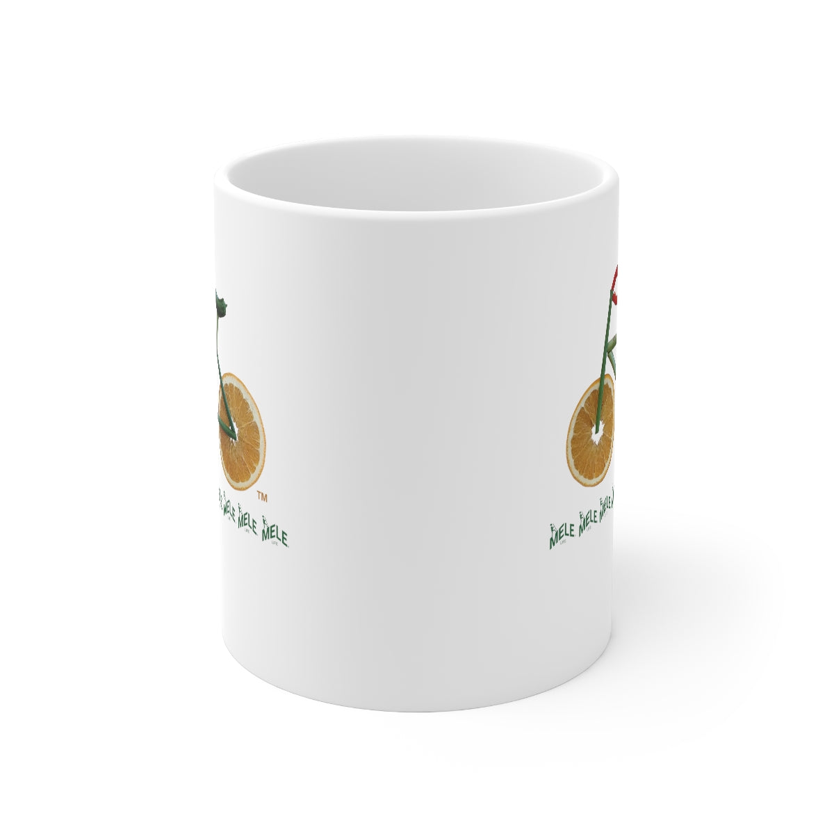 Coffee Mug - Veggie Bike  (white)