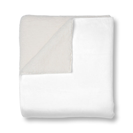 Blanket - Yoga Lady1  (white)