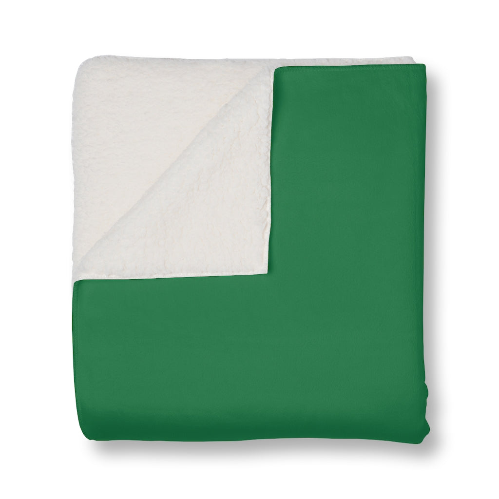 Blanket - strong white man   (green)