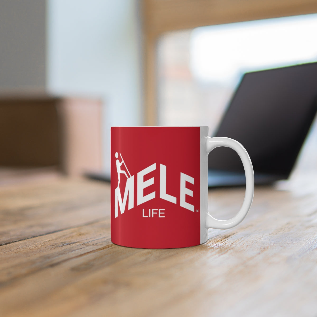 Coffee Mug - MELE LIFE   (red)