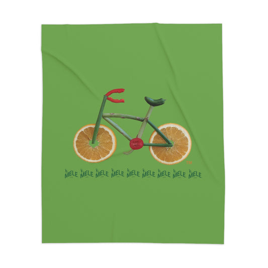 Blanket - Veggie Bike   (green)