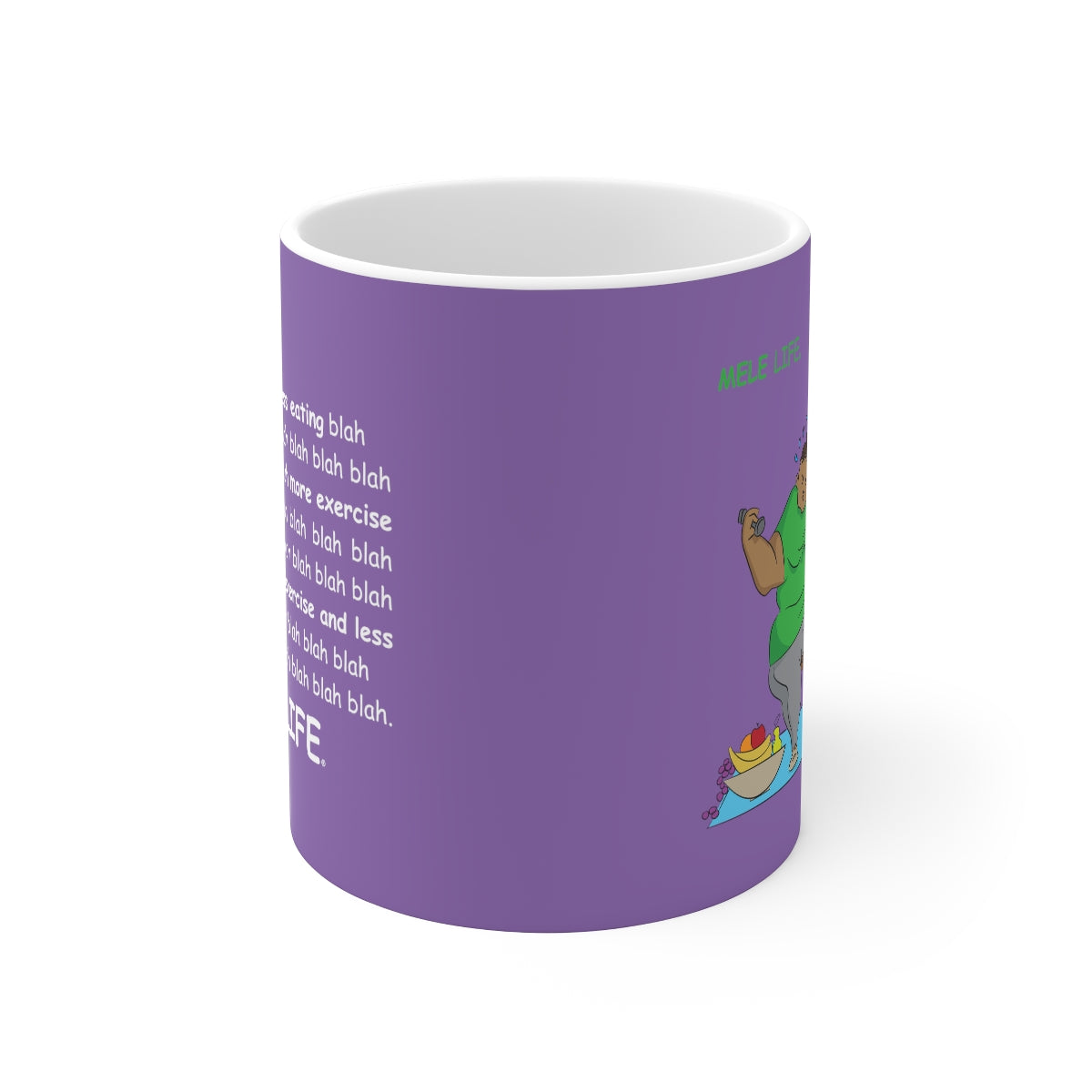 Coffee Mug - Self Discipline   (purple)