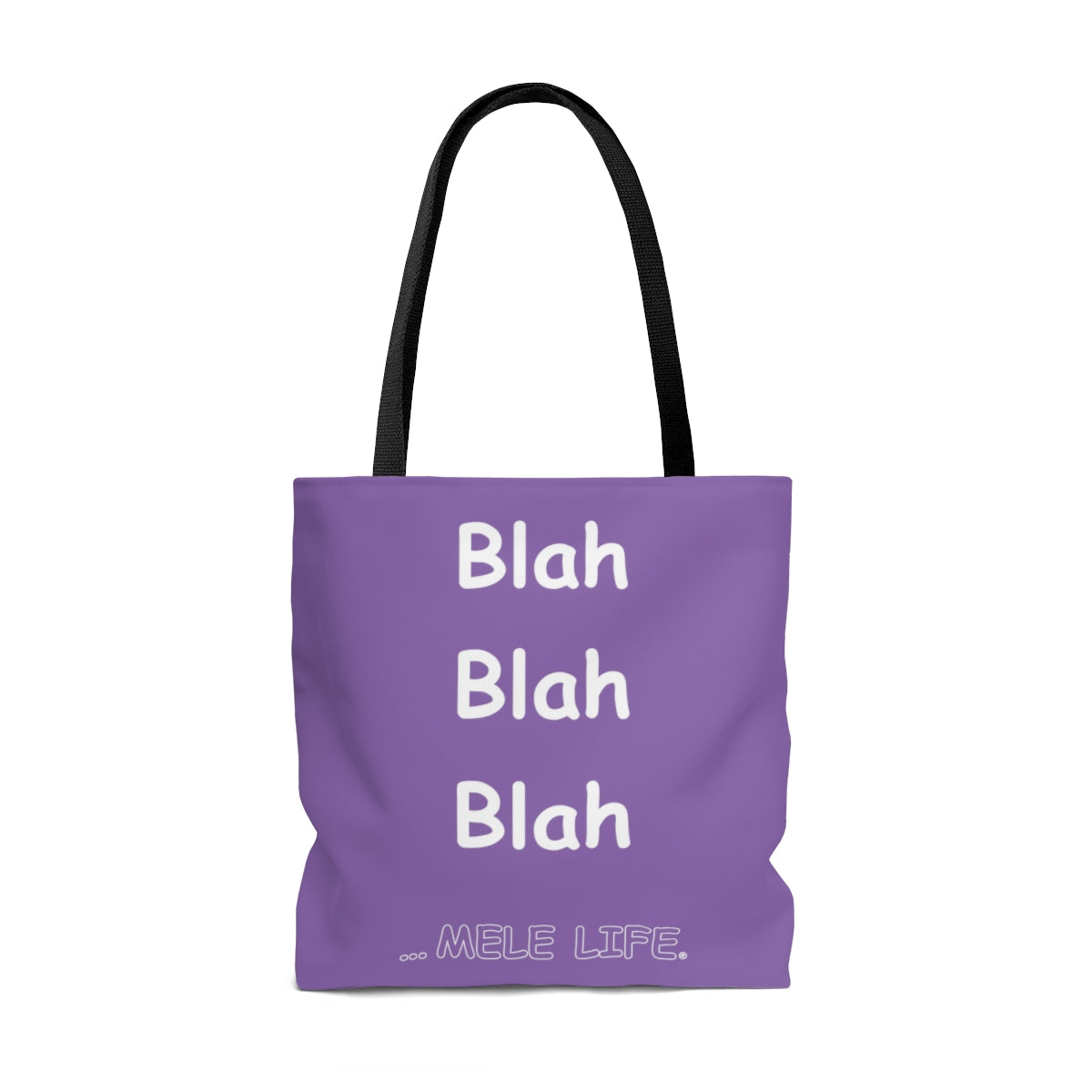 Tote Bag - Blah Blah Blah (purple)
