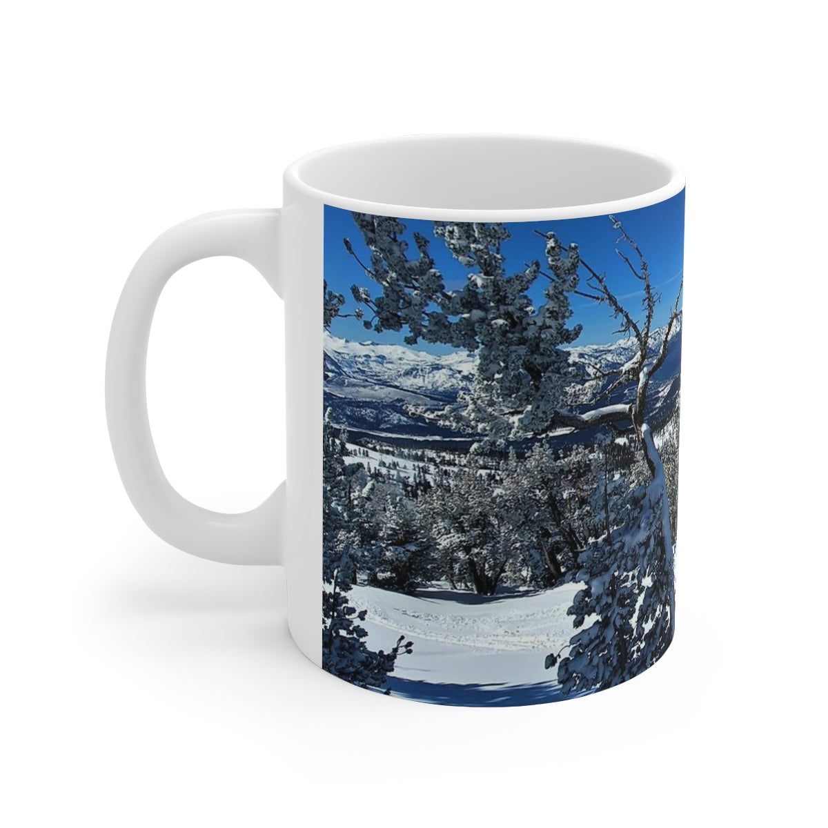 Coffee Mug - Lake Tahoe in Winter