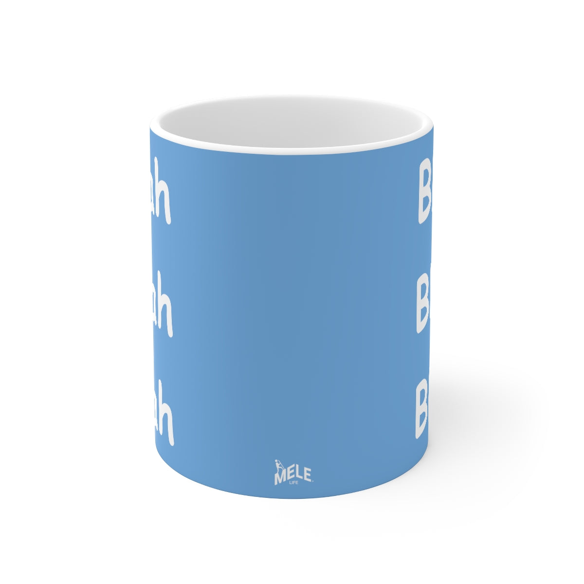 Coffee Mug - Blah Blah Blah   (light blue)