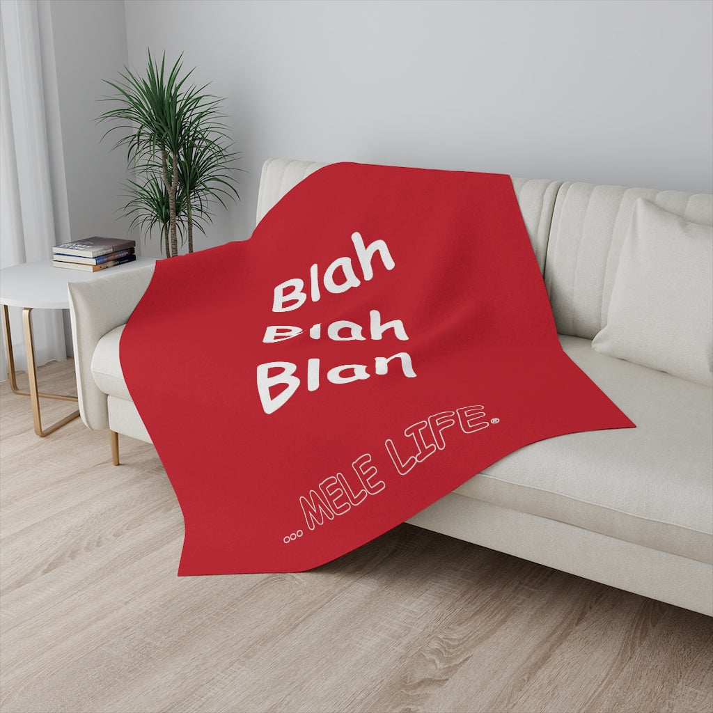 Blanket - Blah Blah Blah   (red)