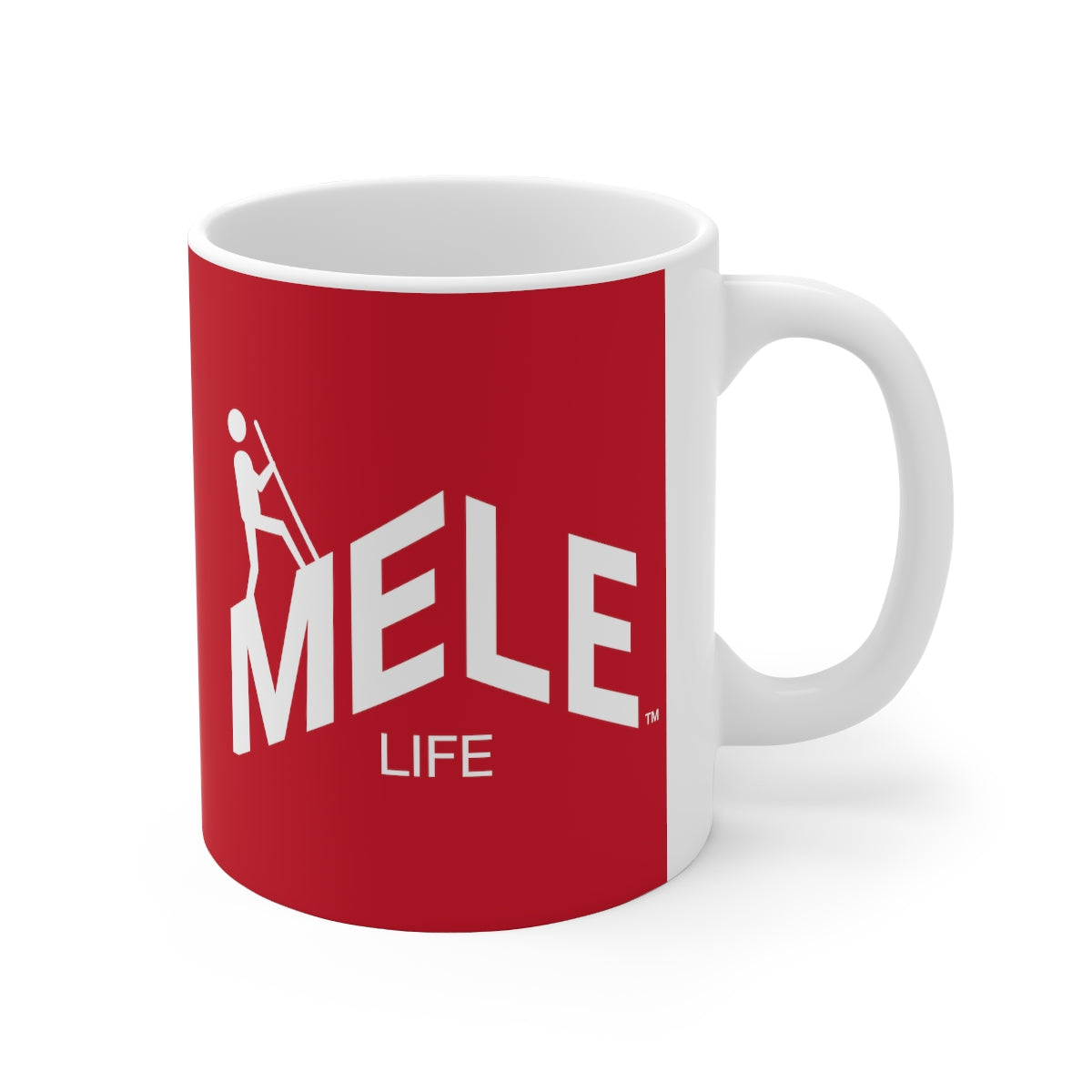 Coffee Mug - MELE LIFE   (red)